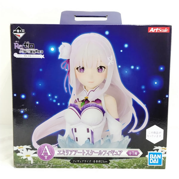 【中古】【開封品】エミリア 「一番くじ Re：ゼロから始める異世界生活-あなたに、精霊の祝福がありますように-」 A賞＜フィギュア＞（代引き不可）6388