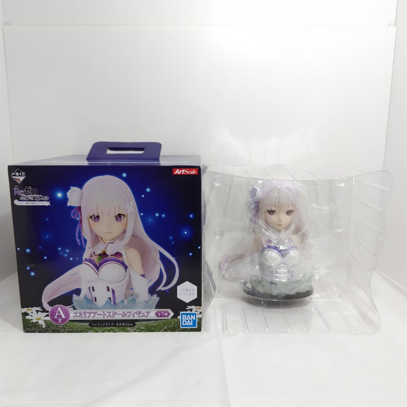 【中古】【開封品】エミリア 「一番くじ Re：ゼロから始める異世界生活-あなたに、精霊の祝福がありますように-」 A賞＜フィギュア＞（代引き不可）6388