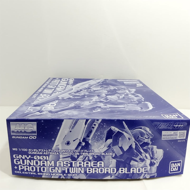 【中古】【未組立】1/100 MG ガンダムアストレア＋プロトＧＮツインブロードブレイド 「機動戦士ガンダム00 P」 [5067278]＜プラモデル＞（代引き不可）6388