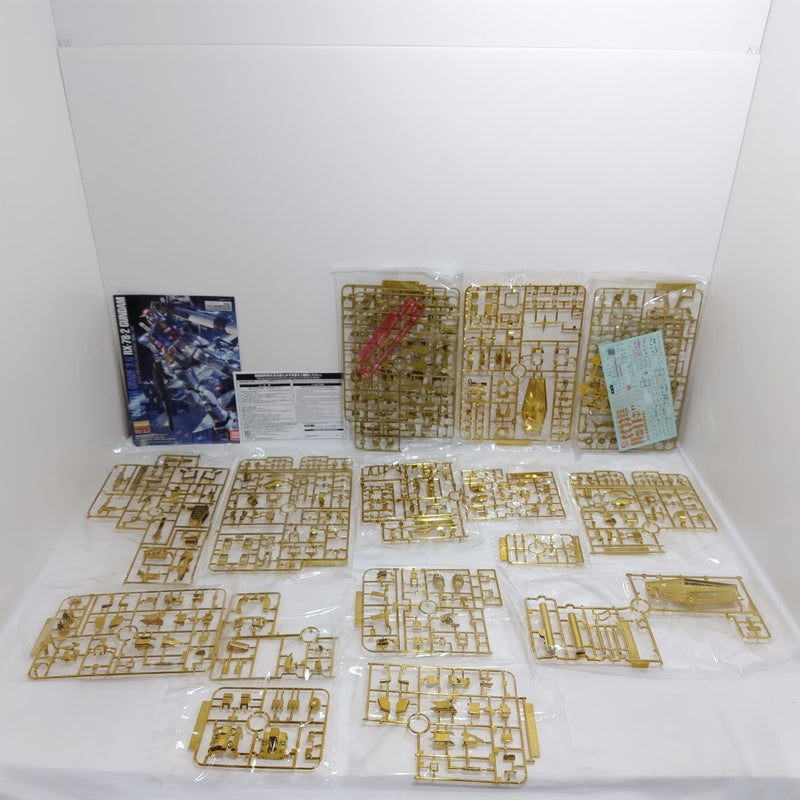【中古】【未組立】1/100 MG RX-78-2 ガンダム Ver.3.0 ゴールドコーティング ガンダムベース限定景品 [5063595]＜プラモデル＞（代引き不可）6388