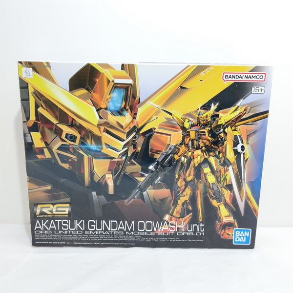 【中古】【未組立】1/144 RG ORB-01 アカツキガンダム(オオワシ装備) 「機動戦士ガンダムSEED DESTINY」 [5067396]＜プラモデル＞（代引き不可）6388