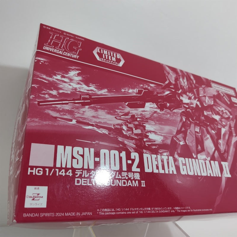 【中古】【未組立】1/144 HG MSN-001-2 デルタガンダム弐号機 「機動戦士ガンダムUC-MSV」 イベント限定＜プラモデル＞（代引き不可）6388