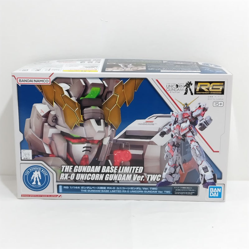 【中古】【未組立】1/144 RG RX-0 ユニコーンガンダム Ver.TWC 「機動戦士ガンダムUC」 ガンダムベース限定 [5063568]＜プラモデル＞（代引き不可）6388