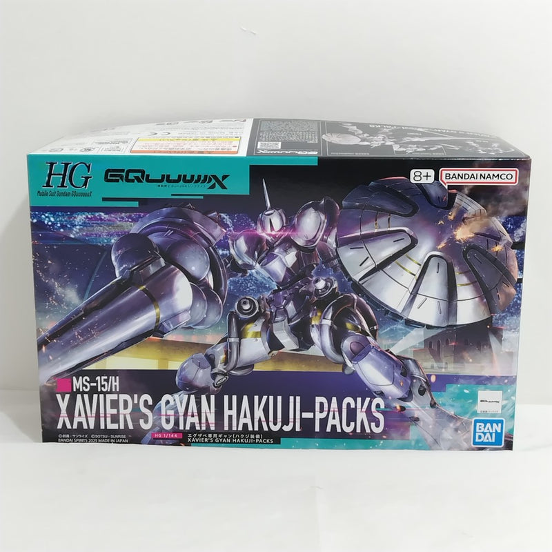 【中古】【未組立】1/144 HG エグザベ専用ギャン(ハクジ装備) 「機動戦士Gundam GQuuuuuuX」 [5068594]＜プラモデル＞（代引き不可）6388