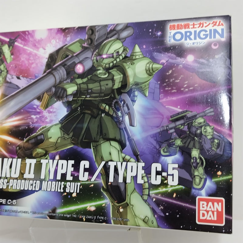 【中古】【未組立】1/144 HG MS-06C ザクII C型/C-5型 「機動戦士ガンダム THE ORIGIN 激突 ルウム会戦」＜プラモデル＞（代引き不可）6388