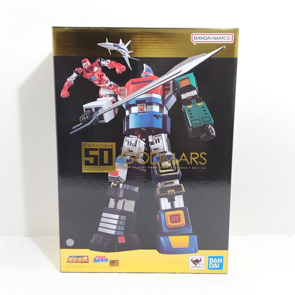 【中古】【未開封】超合金魂 GX-40SP 六神合体ゴッドマーズ CHOGOKIN 50th Ver. 「六神合体ゴッドマーズ」＜フィギュア＞（代引き不可）6388