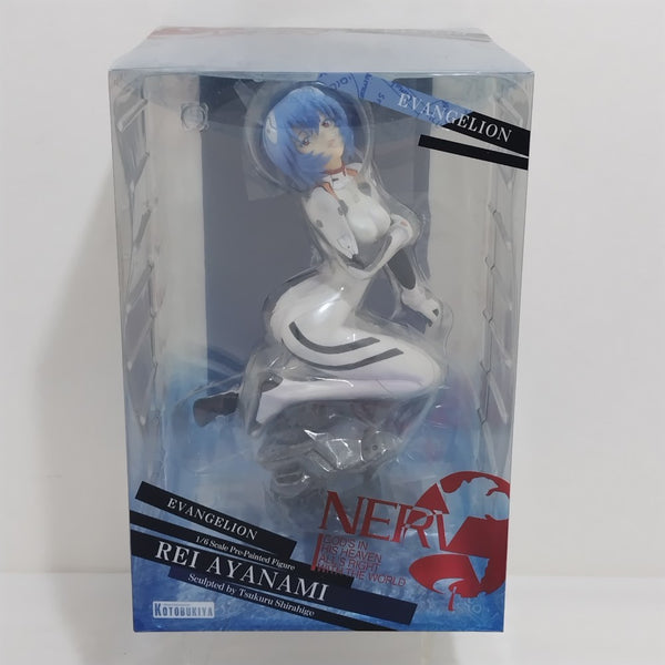 【中古】【開封品】綾波レイ プラグスーツver. 「ヱヴァンゲリヲン新劇場版」 1/6 PVC塗装済み完成品＜フィギュア＞（代引き不可）6388