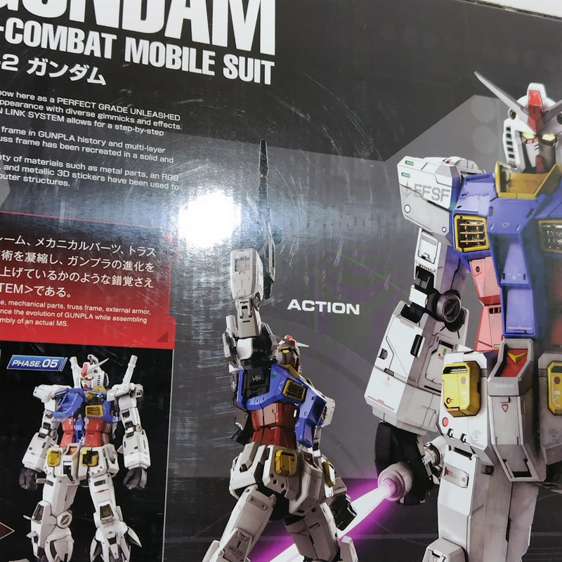 【中古】【未組立】1/60 PG UNLEASHED RX-78-2 ガンダム 「機動戦士ガンダム」 [5060765]＜プラモデル＞（代引き不可）6388