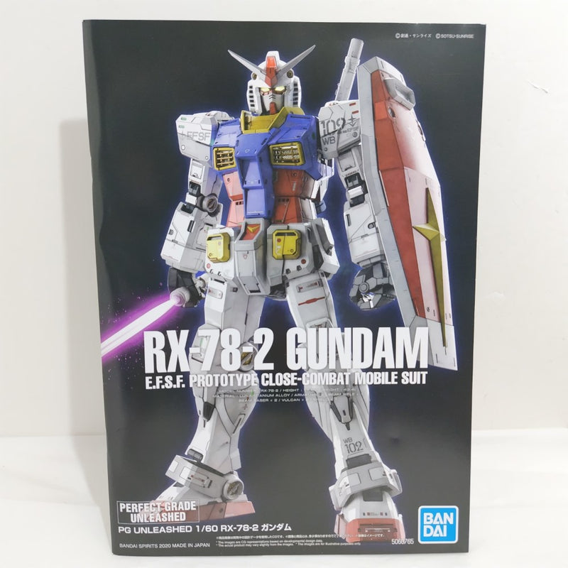 【中古】【未組立】1/60 PG UNLEASHED RX-78-2 ガンダム 「機動戦士ガンダム」 [5060765]＜プラモデル＞（代引き不可）6388