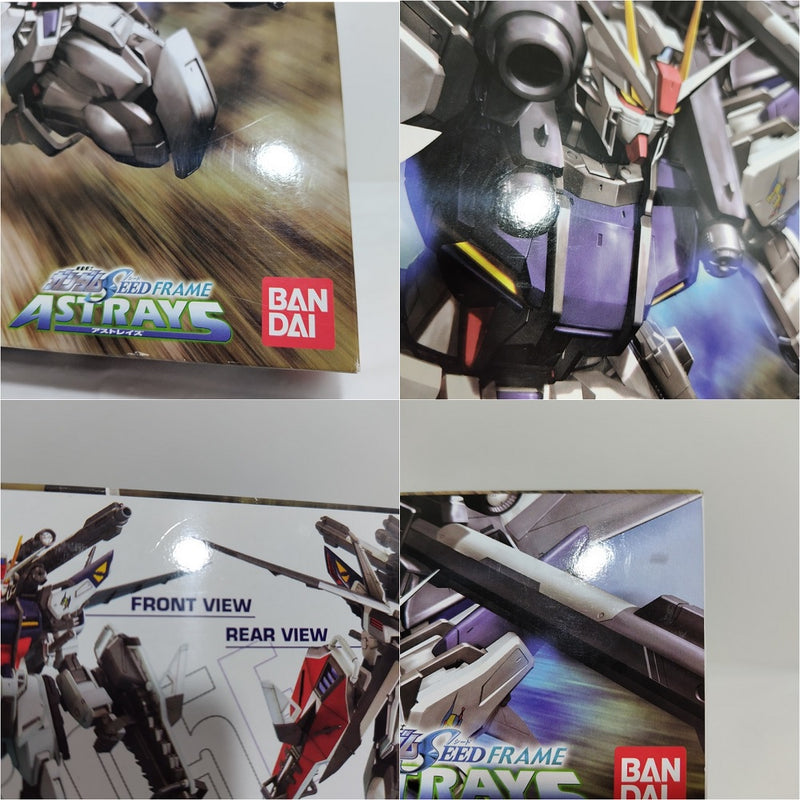 【中古】【未組立】1/100 MG GAT-X105E ストライクE+IWSP(ルカス・オドネル専用機) 「機動戦士ガンダムSEED FRAME ASTRAYS」＜フィギュア＞（代引き不可）6388