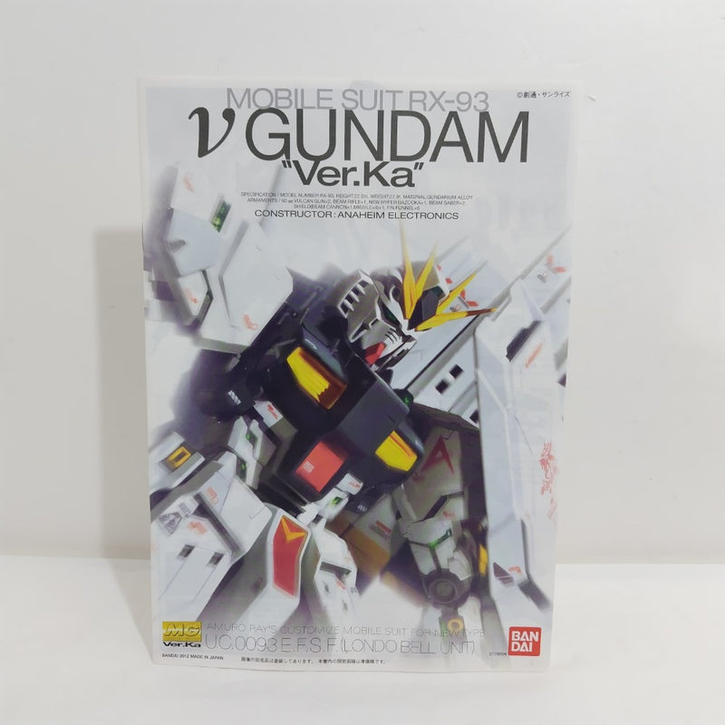 【中古】【未組立】1/100 MG RX-93 νガンダム Ver.Ka 「機動戦士ガンダム 逆襲のシャア」 [0178604]＜プラモデル＞（代引き不可）6388