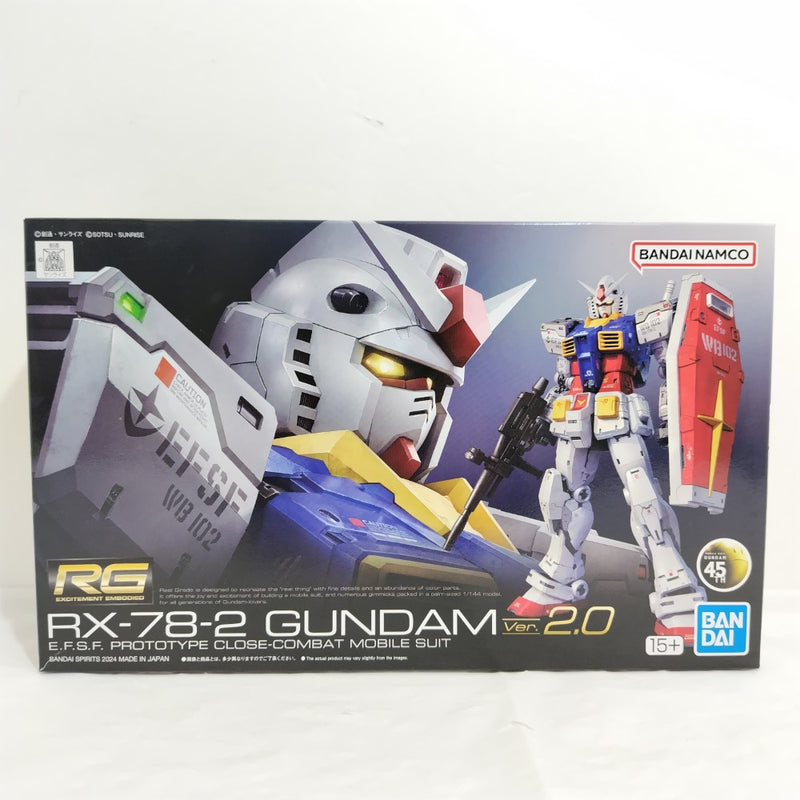 【中古】【未組立】1/144 RG RX-78-2 ガンダム Ver2.0 「機動戦士ガンダム」 [5067155]＜プラモデル＞（代引き不可）6388