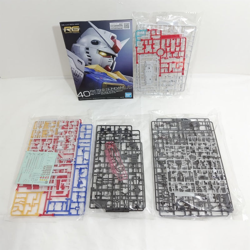 【中古】【未組立】1/144 RG RX-78-2 ガンダム Ver2.0 「機動戦士ガンダム」 [5067155]＜プラモデル＞（代引き不可）6388