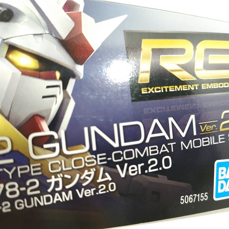 【中古】【未組立】1/144 RG RX-78-2 ガンダム Ver2.0 「機動戦士ガンダム」 [5067155]＜プラモデル＞（代引き不可）6388