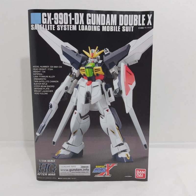 【中古】【未組立】1/144 HGAW GX-9901-DX ガンダムダブルエックス 「機動新世紀ガンダムX」 [0183664]＜プラモデル＞（代引き不可）6388