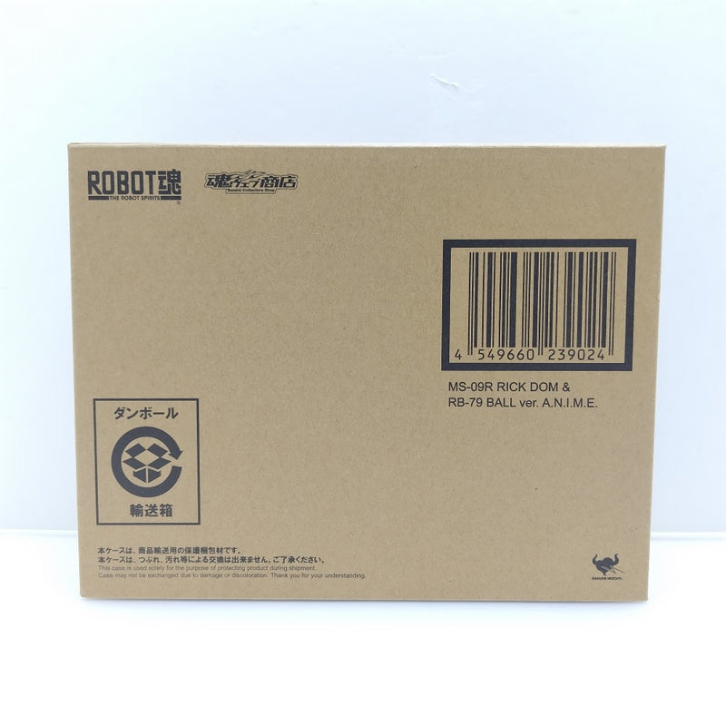 中古】【輸送箱未開封】ROBOT魂 ＜SIDE MS＞ MS-09R リック・ドム＆RB
