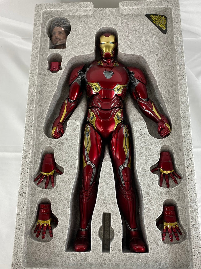 【中古】【開封品】アイアンマン・マーク50 「アベンジャーズ/インフィニティ・ウォー」 ムービー・マスターピース DIECAST 1/6 ア