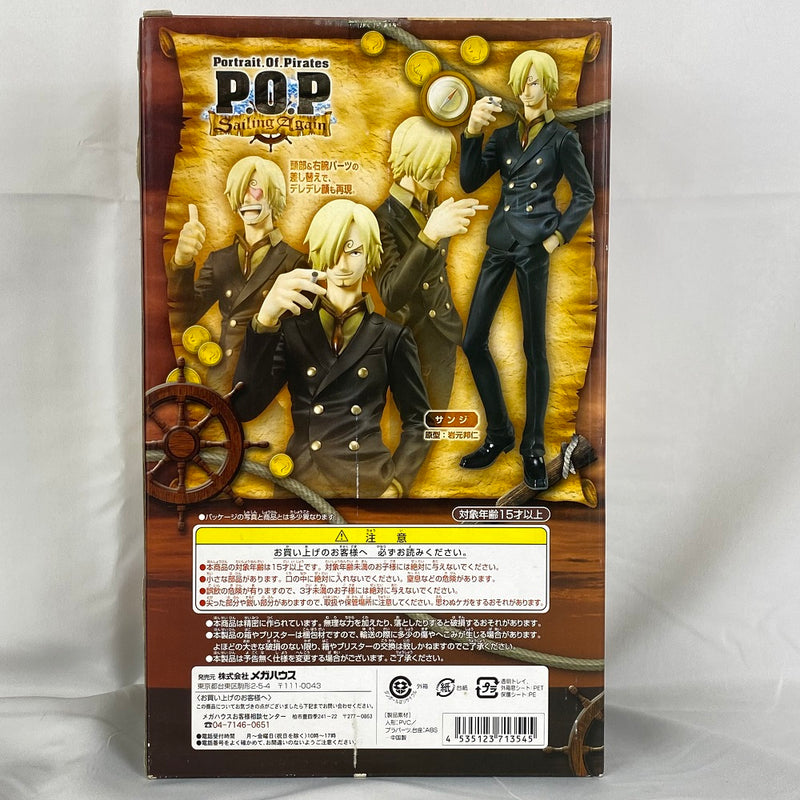 【中古】【未開封】サンジ 「ワンピース」 エクセレントモデル Portrait.Of.Pirates “Sailing Again” ワンピース＜フィギュア＞（代引き不可）6496