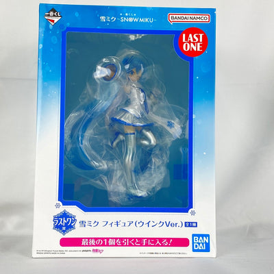 【中古】【未開封】雪ミク ウインクVer. 「一番くじ 雪ミク ?SNOW MIKU?」 ラストワン賞 フィギュア＜フィギュア＞（代引...