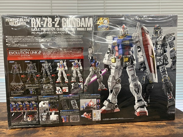 中古】【未組立】1/60 PG UNLEASHED RX-78-2 ガンダム 「機動戦士ガンダム」 [5060765]＜プラモデル＞（代引