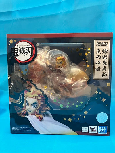 【中古】【開封品】フィギュアーツZERO 煉獄杏寿郎 炎の呼吸 「鬼滅の刃」＜フィギュア＞（代引き不可）6512