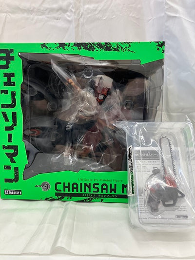 【中古】【未開封】[特典付き] ARTFX J チェンソーマン 「チェンソーマン」 1/8 PVC製塗装済み完成品 コトブキヤショップ...