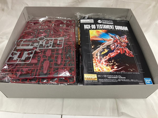 中古】【未組立】1/100 MG ZGMF-X12A/RGX-00 テスタメントガンダム 「機動戦士ガンダムSEED DESTINY AS