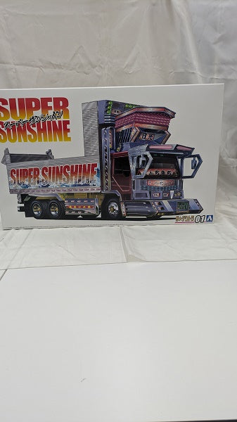 【中古】【未組立】1/32 スーパーサンシャイン 「ザ☆デコトラシリーズ No.1」 [067192]＜プラモデル＞（代引き不可）6512