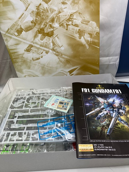 【中古】【未組立】1/100 MG F91 ガンダムF91 Ver.2.0 残像イメージカラー 「機動戦士ガンダムF91」 プレミアムバンダイ限定 [5055852]＜プラモデル＞（代引き不可）6512