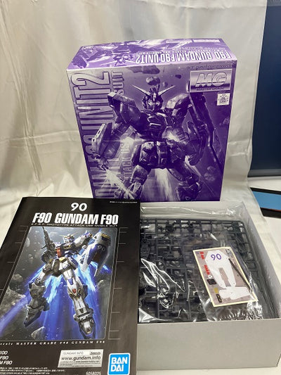 中古】【未組立】【セット】1/100 MG F90-2 ガンダムF90 2号機 +MG ガンダムF90用 ミッションパック Dタイプ＆Gタ