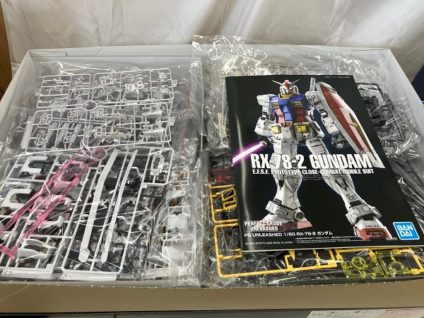 中古】【未組立】1/60 PG UNLEASHED RX-78-2 ガンダム 「機動戦士ガンダム」＜プラモデル＞（代引き