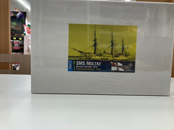 【中古】【未組立】独　機帆走コルベット艦　モルトケ＜プラモデル＞（代引き不可）6512