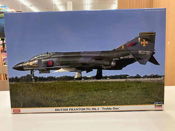 【中古】【未組立】ハセガワ 1/48 イギリス空軍 ブリティッシュ ファントムFG Mk.1 トレブルワン＜プラモデル＞（代引き不可）6512