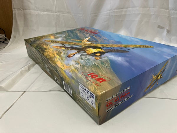 【中古】【未組立】ICM 1/32 イタリア空軍 フィアット CR.42 ファルコ＜プラモデル＞（代引き不可）6512