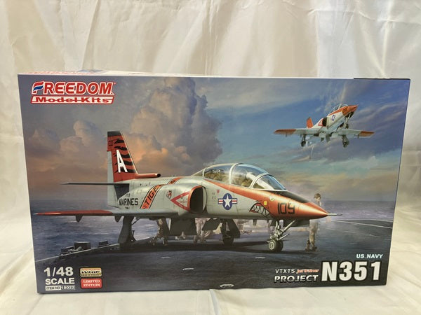 【中古】 【未組立】1/48 アメリカ海軍 VTXTSプロジェクト N351練習機＜プラモデル＞（代引き不可）6512