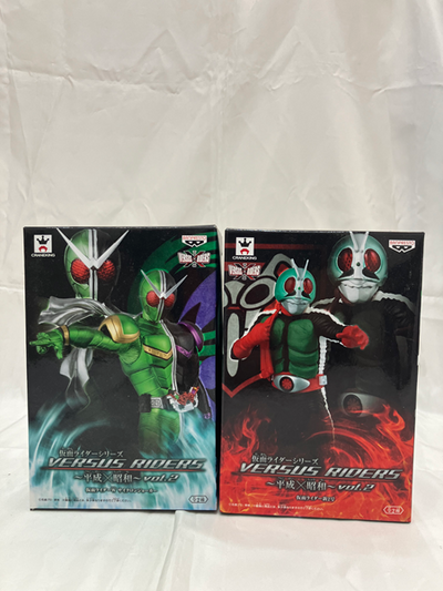 【中古】【未開封】【セット】仮面ライダー新2号+Wサイクロンジョーカー 仮面ライダーシリーズ CROSS HEROES〜平成×昭和〜＜...