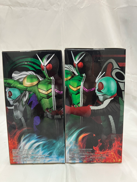 【中古】【未開封】【セット】仮面ライダー新2号+Wサイクロンジョーカー 仮面ライダーシリーズ CROSS HEROES〜平成×昭和〜＜フィギュア＞（代引き不可）6512