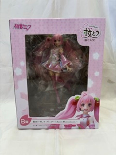 【中古】【未開封】桜ミク 「タイトーくじ本舗 桜ミクくじ」 B賞 描き下ろしフィギュア〜Cherry Blossom ver.〜＜フィ...