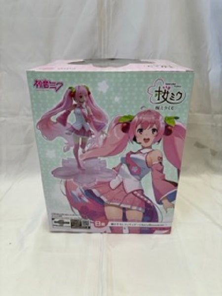 【中古】【未開封】桜ミク 「タイトーくじ本舗 桜ミクくじ」 B賞 描き下ろしフィギュア〜Cherry Blossom ver.〜＜フィギュア＞（代引き不可）6512