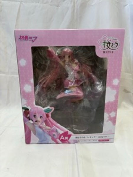 【中古】【未開封】桜ミク 「タイトーくじ本舗 桜ミクくじ」 A賞 描き下ろしフィギュア〜Jump ver.〜＜フィギュア＞（代引き不可）6512