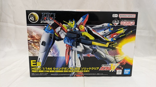 【中古】【未組立】1/144 HGAC ウイングガンダムゼロ ソリッドクリア 「一番くじ 機動戦士ガンダム ガンプラ 2024」 E賞 [2630890]＜プラモデル＞（代引き不可）6512