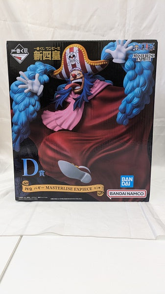 【中古】 【未開封】四皇 バギー 「一番くじ ワンピース 新四皇」 MASTERLISE EXPIECE D賞 フィギュア＜フィギュア...