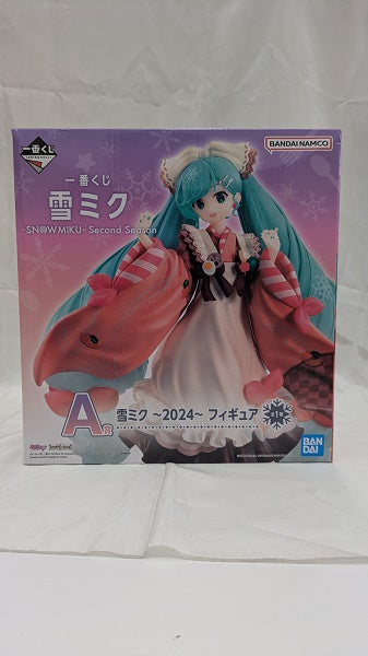 【中古】【未開封】雪ミク 〜2024〜 「一番くじ 雪ミク 〜SNOW MIKU〜 Second Season」 A賞＜フィギュア＞（...