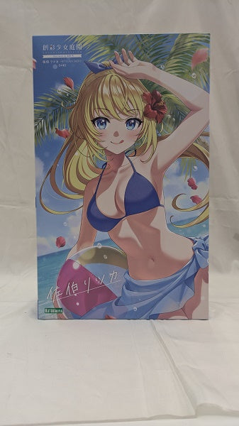 【中古】【未組立】創彩少女庭園　佐伯リツカ[水着]＜プラモデル＞（代引き不可）6512