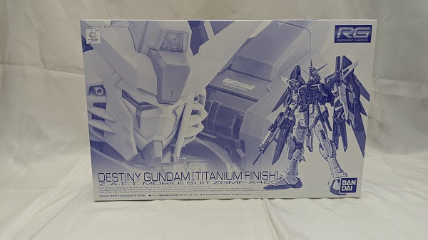 【中古】【未組立】1/144 RG ZGMF-X42S デスティニーガンダム(チタニウムフィニッシュ) 「機動戦士ガンダムSEED DESTINY」＜プラモデル＞（代引き不可）6512