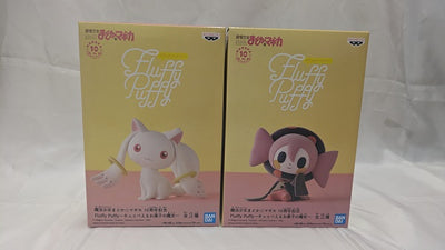 【中古】【未開封】【セット】「魔法少女まどか☆マギカ 10周年記念」 Fluffy Puffy〜キュゥべえ＆お菓子の魔女〜＜フィギュア...