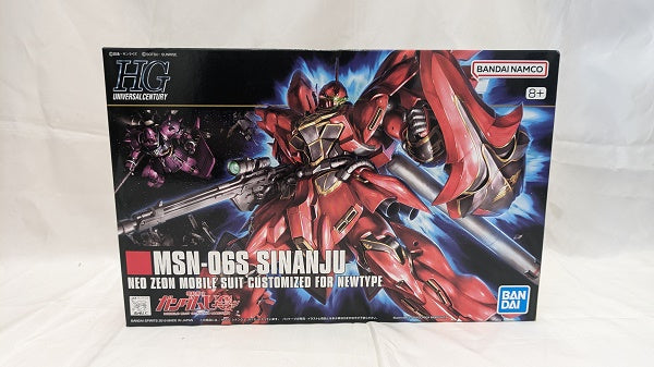 【中古】【未組立】1/144 HGUC MSN-06S シナンジュ 「機動戦士ガンダムUC」＜プラモデル＞（代引き不可）6512