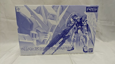 【中古】【未組立】1/144 RG XXXG-00W0 ウイングガンダムゼロ EW ＆ ドライツバーク チタニウムフィニッシュ 「新機...