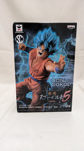 【中古】【未開封】孫悟空(超サイヤ人ゴッドSS) 「ドラゴンボール」 SCultures BIG 造形天下一武道会5 -SPECIAL- 其之一＜フィギュア＞（代引き不可）6512