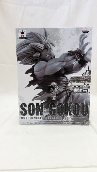 【中古】【未開封】超サイヤ人孫悟空(原型カラー) 「ドラゴンボールZ」 BANPRESTO WORLD FIGURE COLOSSEU...